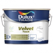 DULUX VELVET SUPERMAT краска для стен и потолков с ионами серебра, глубокоматовая, база BW (10л)