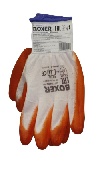 Перчатки с облегченым оранжевым нитриловым покрытием, BOXER®, BXR2301Sticker