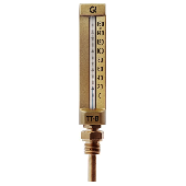 Термометр жидкостной виброустойчивый прямой L=150мм G1/2" 160С ТТ-В-150 150/150 Росма 00000007699