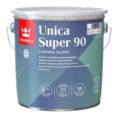 TIKKURILA UNICA SUPER 90 лак алкидно уретановый универсальный износостойкий, высокоглянцевый (0,9л)