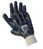 Перчатки BOXER® BXR1420 с нитриловым покрытием манжета обливные