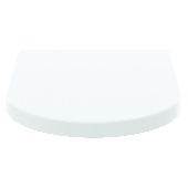 Сиденье для унитаза белый шёлковый дюропласт BLEND CURVE Ideal Standard T3761V1