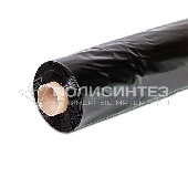 Пленка полиэтиленовая высший сорт черная 80 мкм, 3x100 м, 20 кг