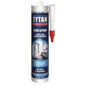 TYTAN PROFESSIONAL герметик силиконовый санитарный, бесцветный (85мл)