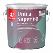 TIKKURILA UNICA SUPER 60 лак алкидно уретановый универсальный, износостойкий, полуглянцевый (2,7л)