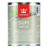 TIKKURILA SUPI ARCTIC состав защитныйперламутровый для стен и потолков в бане и сауне (0,9л)