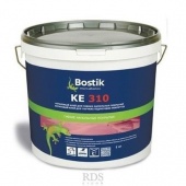 Клей для напольных покрытий BOSTIK KE 310 универсальный, акриловый, эмульсионный 6 кг.