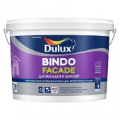 DULUX BINDO FACADE краска для фасадов и цоколей, защита от высолов, глубокоматовая, база BW (2,5л)