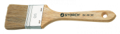 STORCH 44640 кисть флейцевая, для масел и эмалей, натуральная щетина, деревянная ручка (40мм)