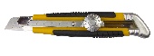 Нож Ultima, 18 мм, выдв.лезвие, метал. направл, винт. фиксатор лезвия, 119024
