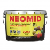 NEOMID BIO COLOR ULTRA защитно декоративный состав на алкидной основе, рябина (9л)